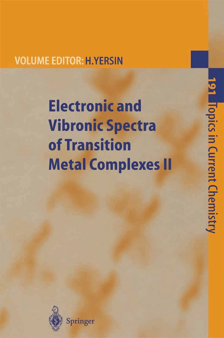 Hartmut Yersin - Electronic and Vibronic Spectra of Transition Metal Complexes II, Inbunden