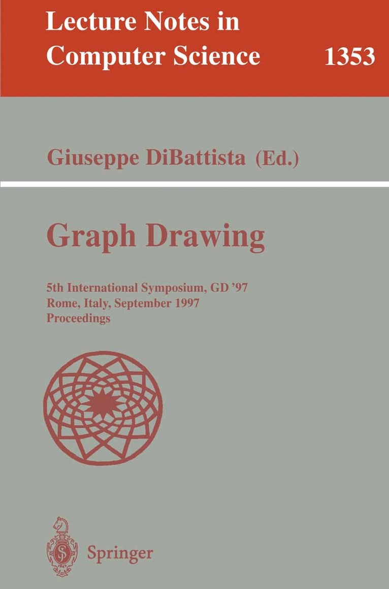Giuseppe DiBattista - Graph Drawing, Häftad