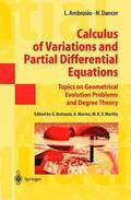 Calculus of Variations and Partial Differential Equations