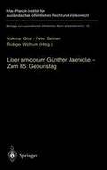 Liber amicorum Gnther Jaenicke - Zum 85. Geburtstag