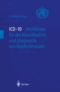 ICD-10 - Richtlinien f�r die Klassifikation und Diagnostik von Kopfschmerzen