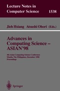 Advances in Computing Science - ASIAN'98