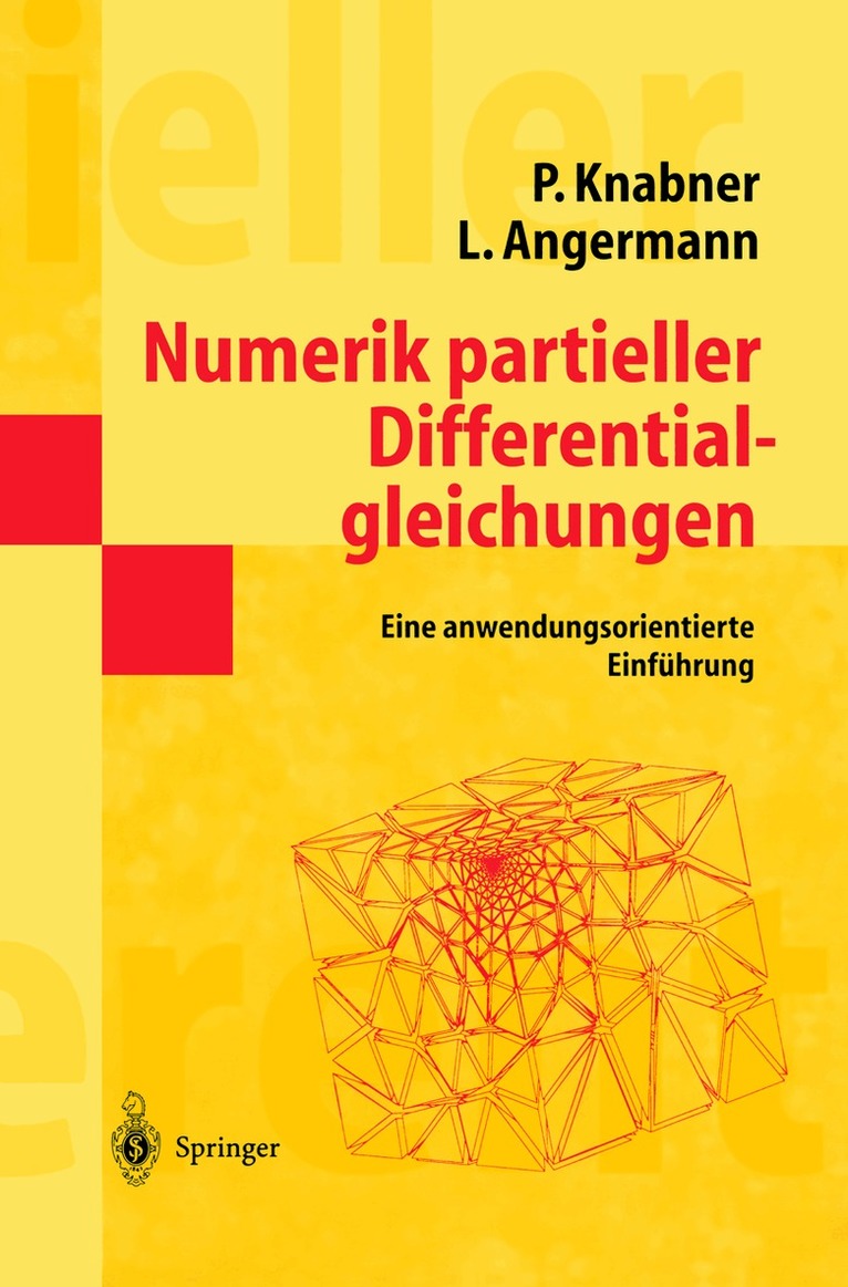 Peter Knabner, Lutz Angermann - Numerik partieller Differentialgleichungen, Häftad