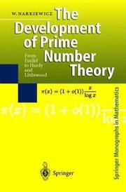 The Development of Prime Number Theory