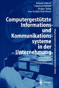 Computergesttzte Informations- und Kommunikationssysteme in der Unternehmung