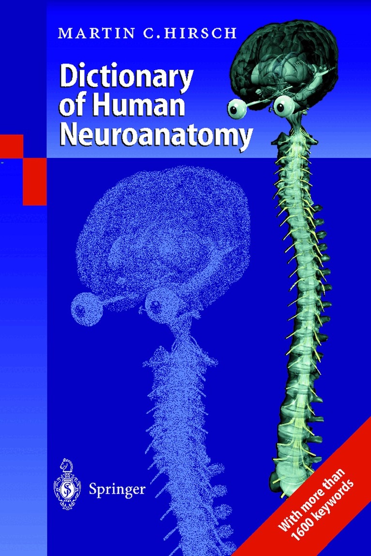 Martin C. Hirsch - Dictionary of Human Neuroanatomy, Häftad
