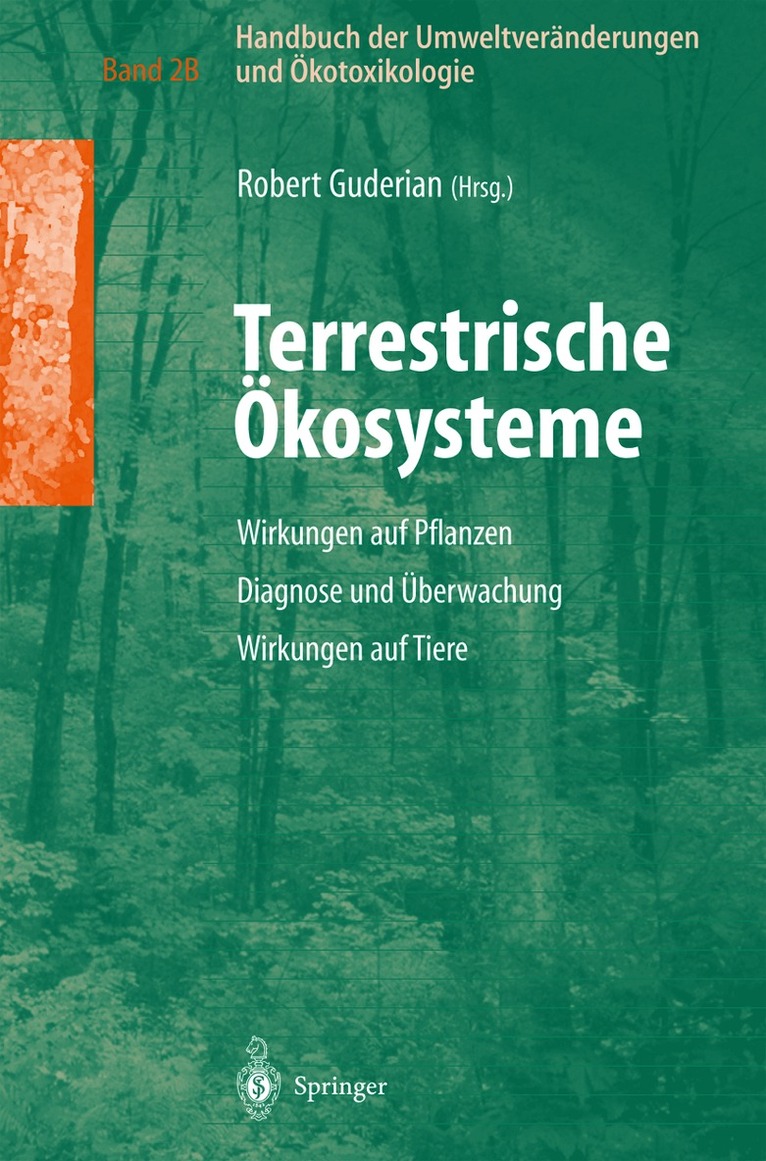 Robert Guderian, Robert Guderian - Handbuch der Umweltveränderungen und Ökotoxikologie, Inbunden. Tillgänglighet: Lägg i varukorg