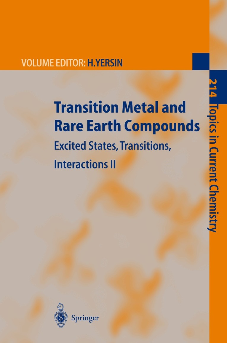 Hartmut Yersin - Transition Metal and Rare Earth Compounds, Inbunden