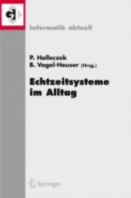 Birgit Vogel-Heuser, Peter Holleczek - Echtzeitsysteme im Alltag, E-bok