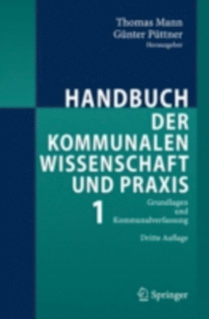 Gunter Puttner, Thomas Mann - Handbuch der kommunalen Wissenschaft und Praxis, E-bok