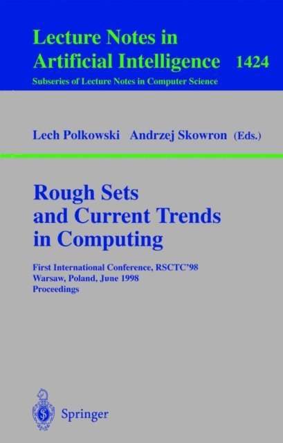 Lech Polkowski - Rough Sets and Current Trends in Computing, E-bok