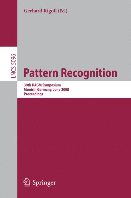 Gerhard Rigoll - Pattern Recognition, E-bok