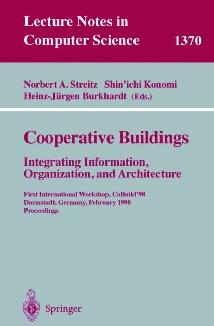 Heinz-Jurgen Burkhardt, Shin'ichi Konomi, Norbert Streitz - Cooperative Buildings, E-bok