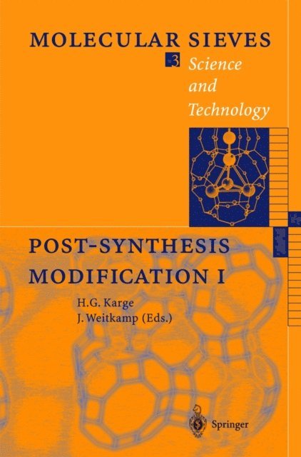 Jens Weitkamp, Hellmut G. Karge - Post-Synthesis Modification I, E-bok