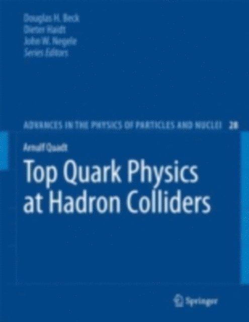 Arnulf Quadt - Top Quark Physics at Hadron Colliders, E-bok