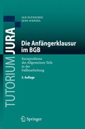 Die Anfngerklausur im BGB