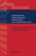 Biology and Control Theory: Current Challenges