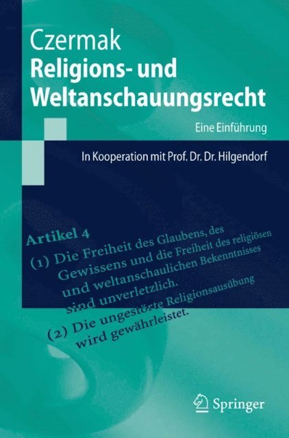 Gerhard Czermak - Religions- und Weltanschauungsrecht, E-bok