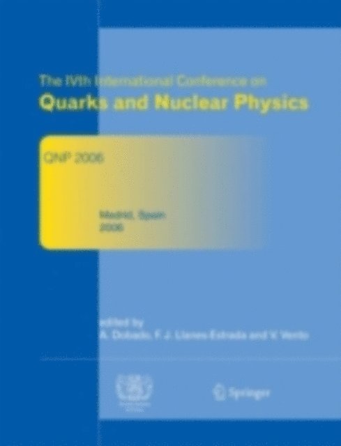 V. Vento, Felipe J. Llanes-Estrada, Antonio Dobado - IVth International Conference on Quarks and Nuclear Physics, E-bok