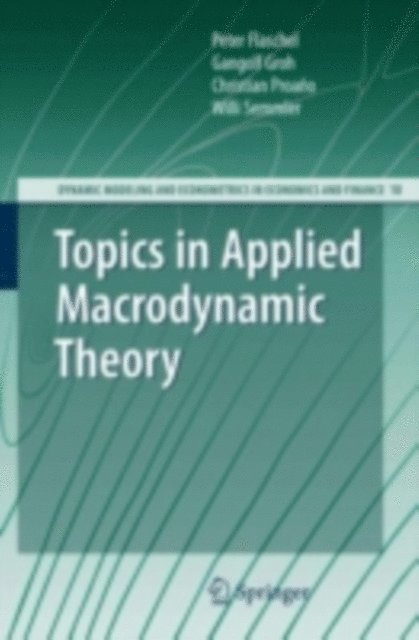 Willi Semmler, Christian Proano, Gangolf Groh, Peter Flaschel - Topics in Applied Macrodynamic Theory, E-bok