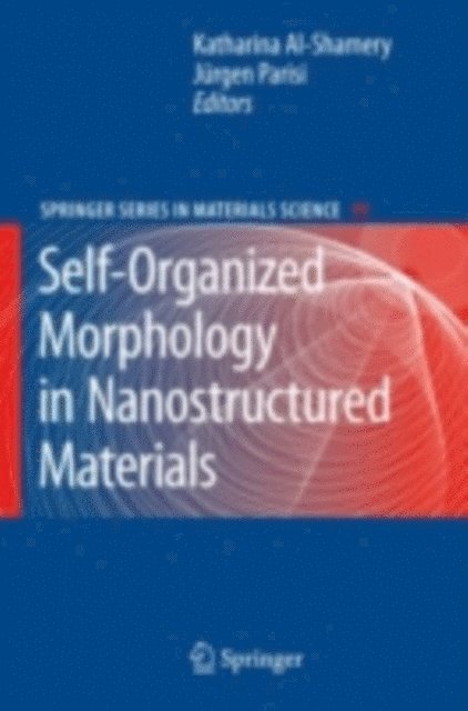 Jurgen Parisi, Katharina Al-Shamery - Self-Organized Morphology in Nanostructured Materials, E-bok