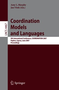 Coordination Models and Languages