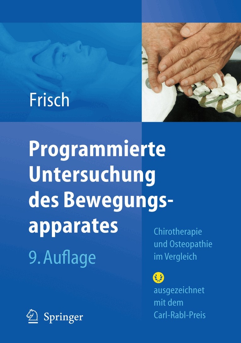 Herbert Frisch - Programmierte Untersuchung des Bewegungsapparates, Inbunden