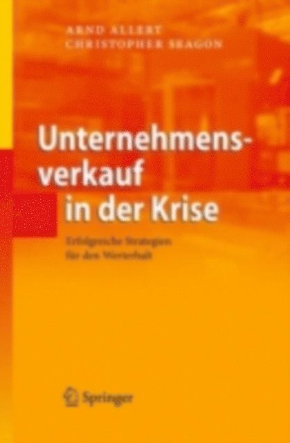 Christopher Seagon, Arnd Allert - Unternehmensverkauf in der Krise, E-bok