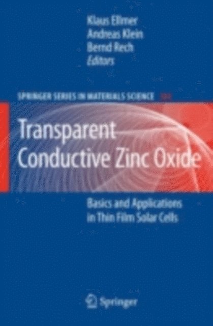 Bernd Rech, Andreas Klein, Klaus Ellmer - Transparent Conductive Zinc Oxide, E-bok
