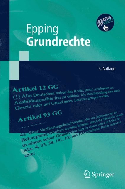 Volker Epping - Grundrechte, E-bok