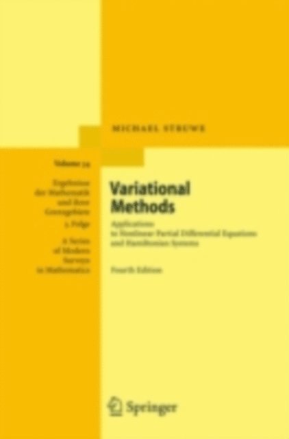 Michael Struwe - Variational Methods, E-bok
