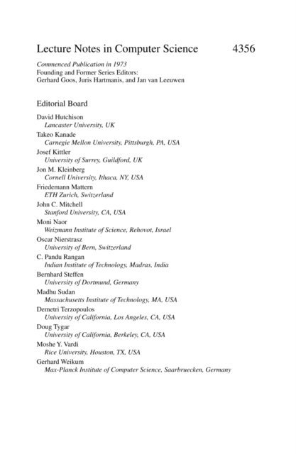 Amr M. Youssef, Eli Biham - Selected Areas in Cryptography, E-bok