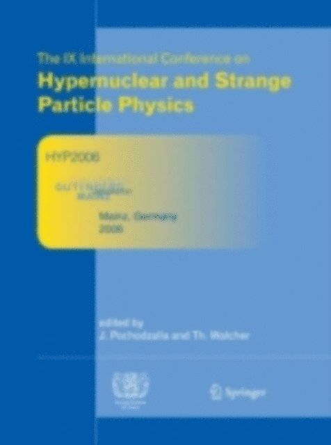 Thomas Walcher, Josef Pochodzalla - Proceedings of The IX International Conference on Hypernuclear and Strange Particle Physics, E-bok