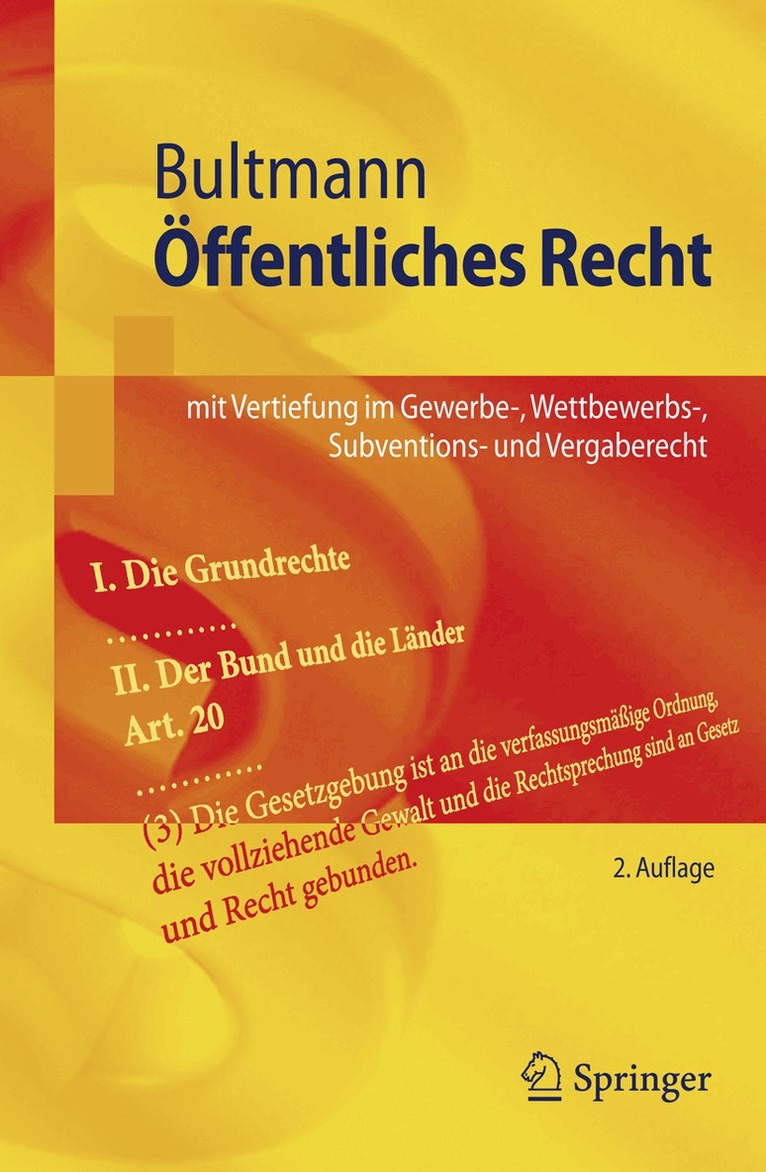 Peter Friedrich Bultmann - Öffentliches Recht, Häftad. Tillgänglighet: Lägg i varukorg
