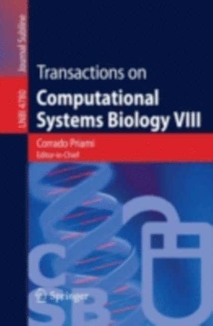 Corrado Priami - Transactions on Computational Systems Biology VIII, E-bok