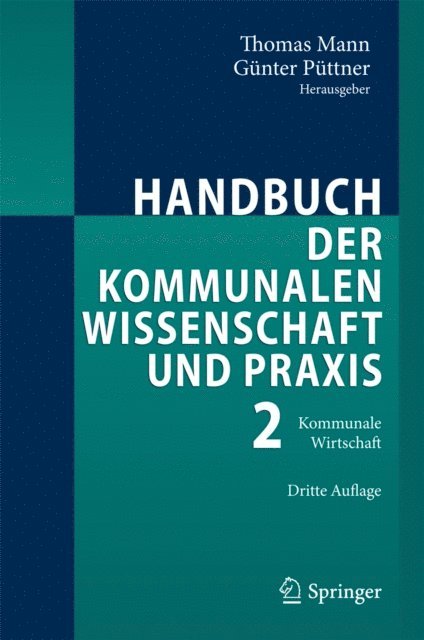 Gunter Puttner, Thomas Mann - Handbuch der kommunalen Wissenschaft und Praxis, E-bok