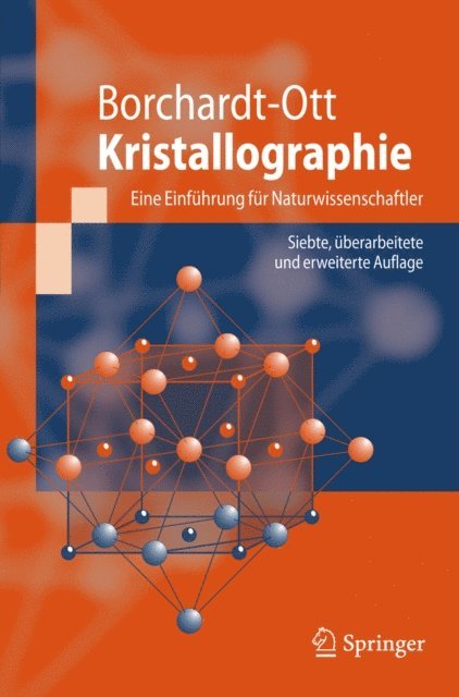 Walter Borchardt-Ott - Kristallographie, E-bok