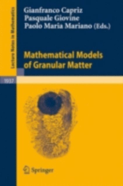 Paolo Maria Mariano, Pasquale Giovine, Gianfranco Capriz - Mathematical Models of Granular Matter, E-bok
