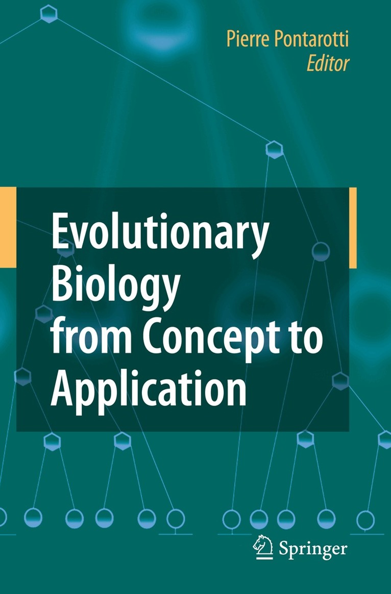Pierre Pontarotti - Evolutionary Biology from Concept to Application, Inbunden. Tillgänglighet: Lägg i varukorg