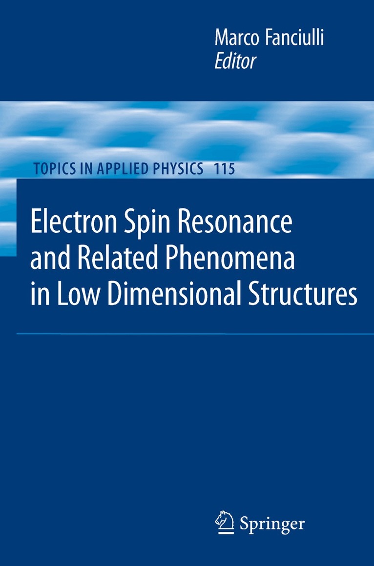Electron Spin Resonance and Related Phenomena in Low-Dimensional Structures