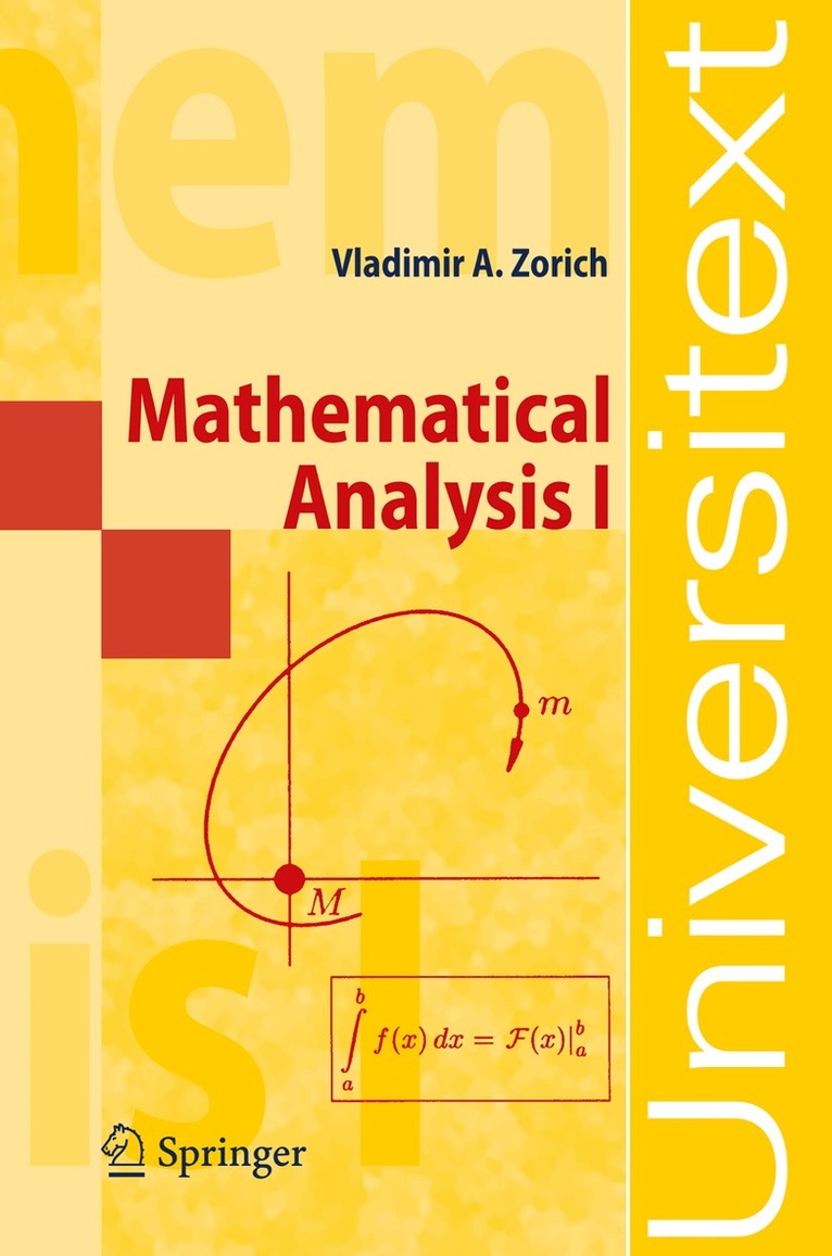 V. A. Zorich - Mathematical Analysis I, Häftad