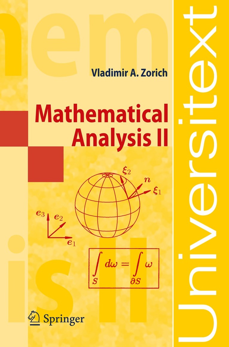 V. A. Zorich - Mathematical Analysis II, Häftad