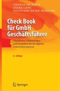 Check Book für GmbH-Geschÿftsführer