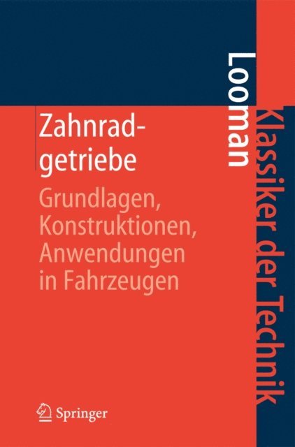 Johannes Looman - Zahnradgetriebe, E-bok