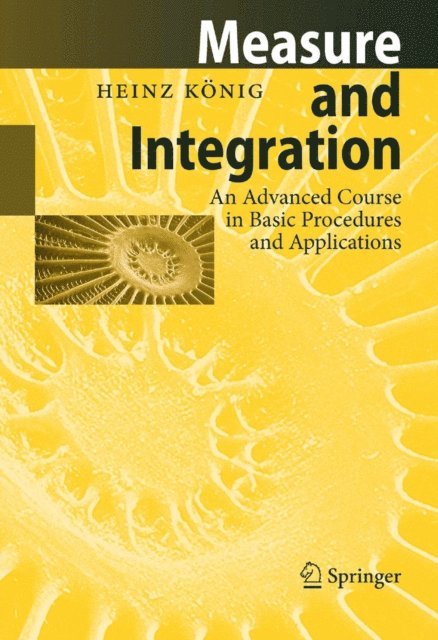 Heinz Konig - Measure and Integration, E-bok