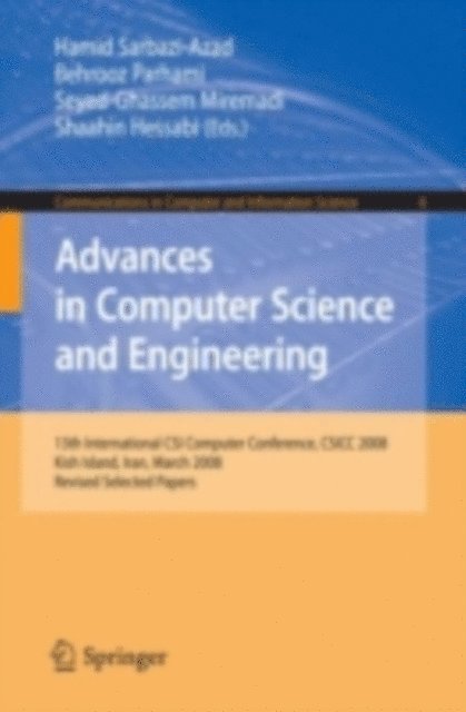 Shaahin Hessabi, Seyed-Ghasem Miremadi, Behrooz Parhami, Hamid Sarbazi-Azad - Advances in Computer Science and Engineering, E-bok