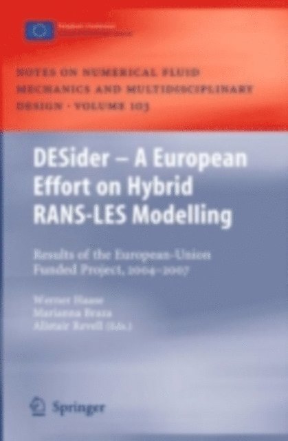 Alistair Revell, Marianna Braza, Werner Haase - DESider - A European Effort on Hybrid RANS-LES Modelling, E-bok