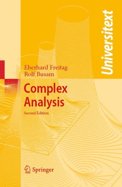 Rolf Busam, Eberhard Freitag - Complex Analysis, E-bok