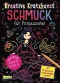 Kreative Kratzkunst: Schmuck f�r Prinzessinnen: Set mit 10 Kratzbildern, Anleitungsbuch und Holzstift