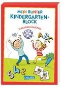 Mein bunter Kindergarten-Block: Malspiele und R�tsel